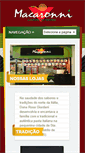 Mobile Screenshot of macaronni.com.br